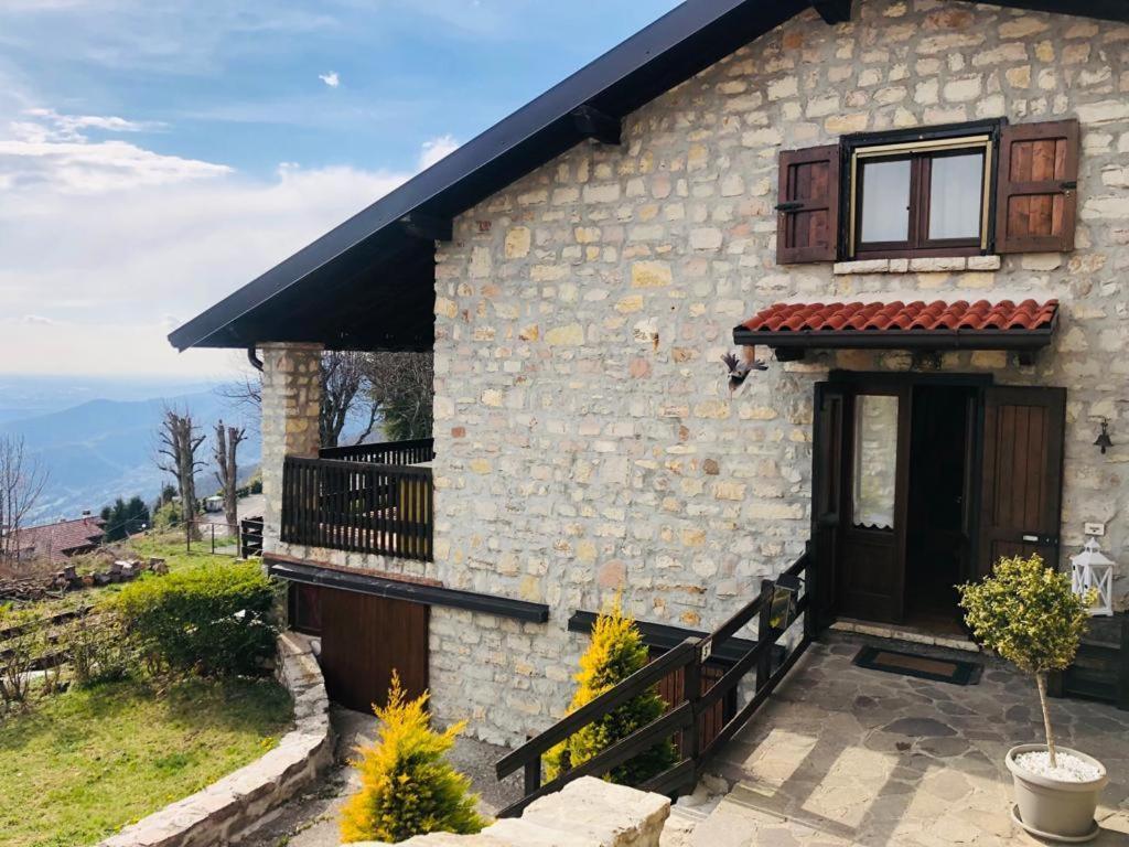 Ferienwohnung Casa Emy Adrara San Rocco Exterior foto